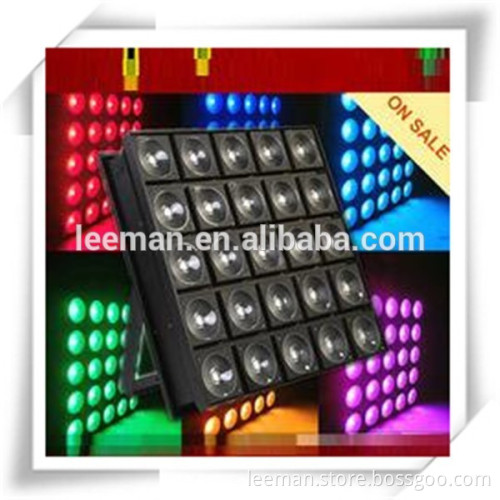 Leeman Group 25x15W 4in1 RGBW LED DMX Matrix Audience Blinder Stage Lighting